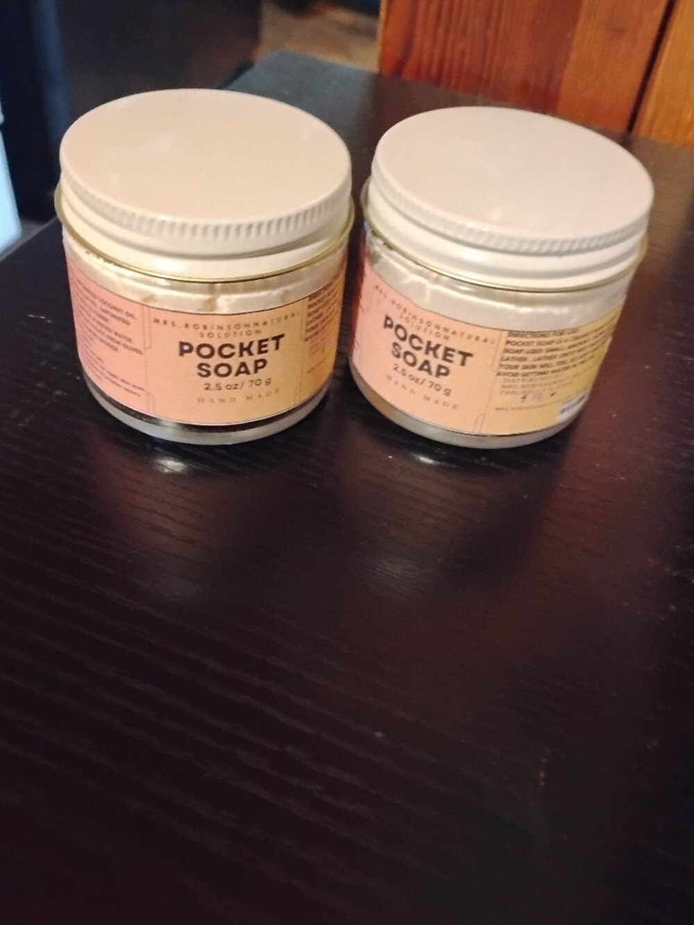 Pocket Soap On the Go- Mango Butter Soap